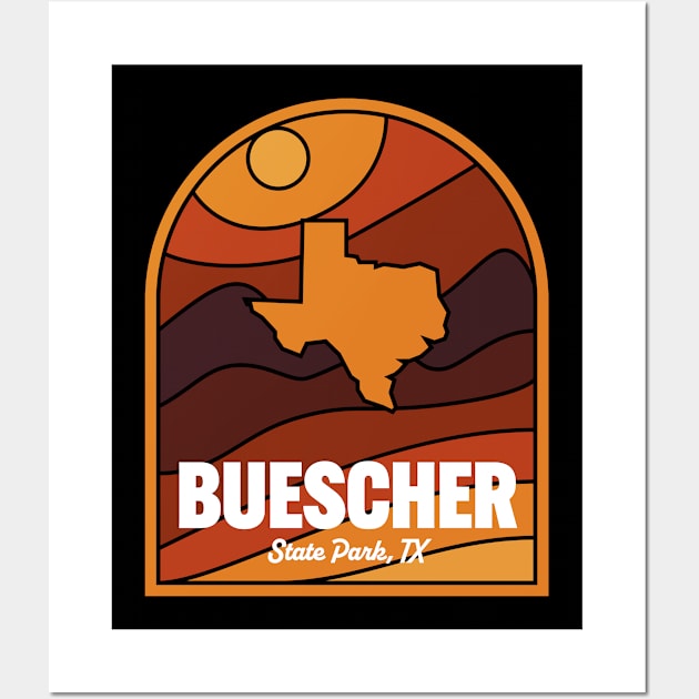 Buescher State Park Texas Wall Art by HalpinDesign